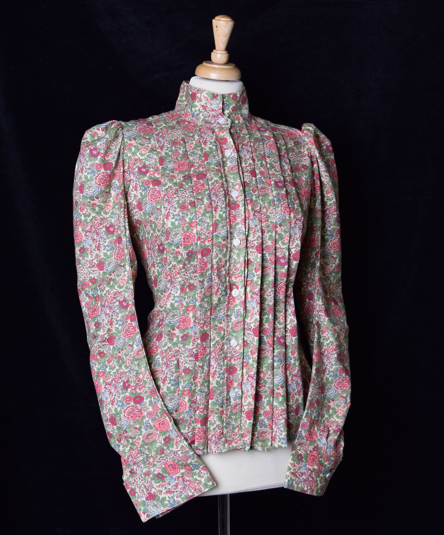 Liberty Print Fabric Ladies Victorian Blouse (BL002)
