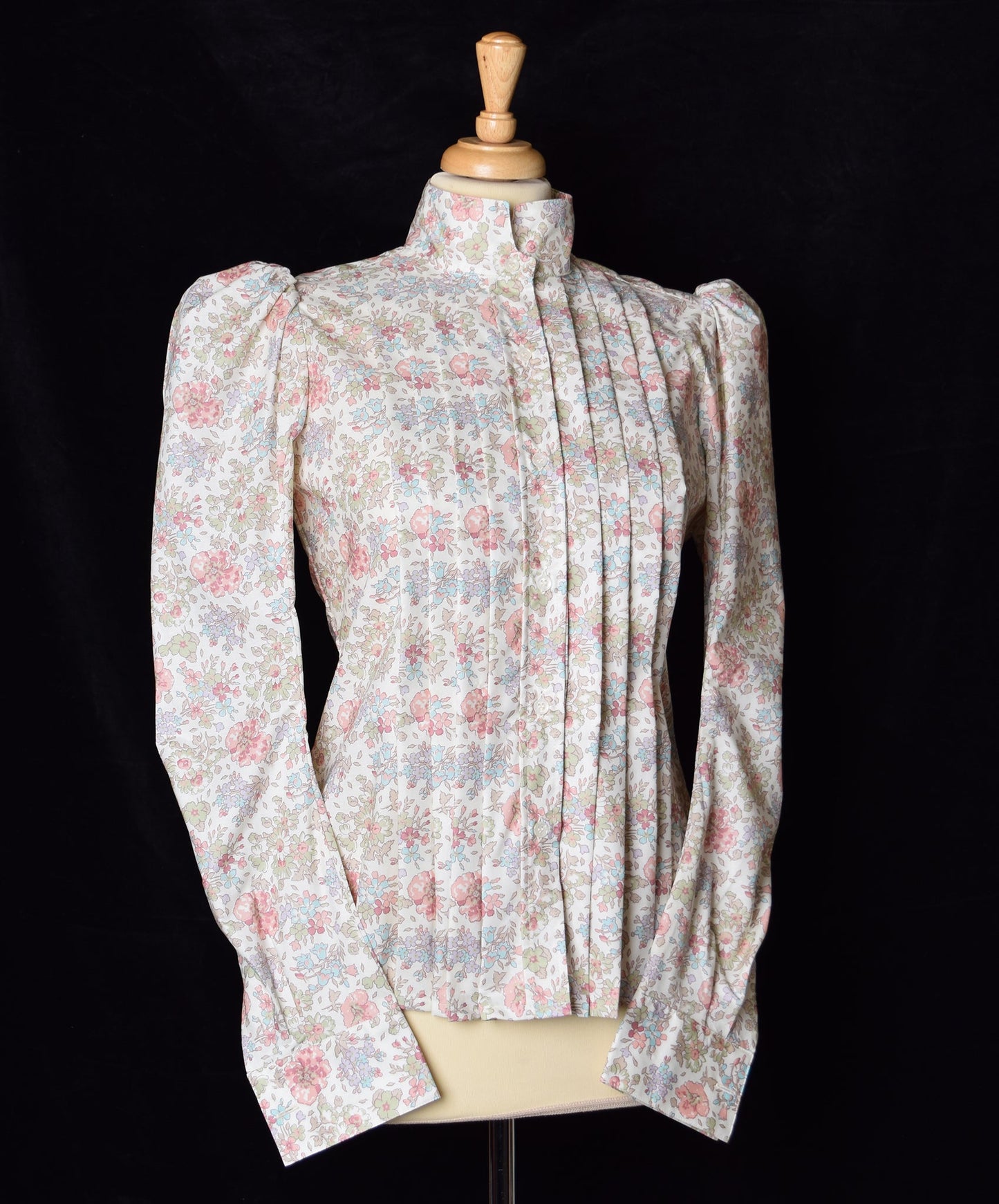 Liberty Print Fabric Ladies Victorian Blouse (BL002)