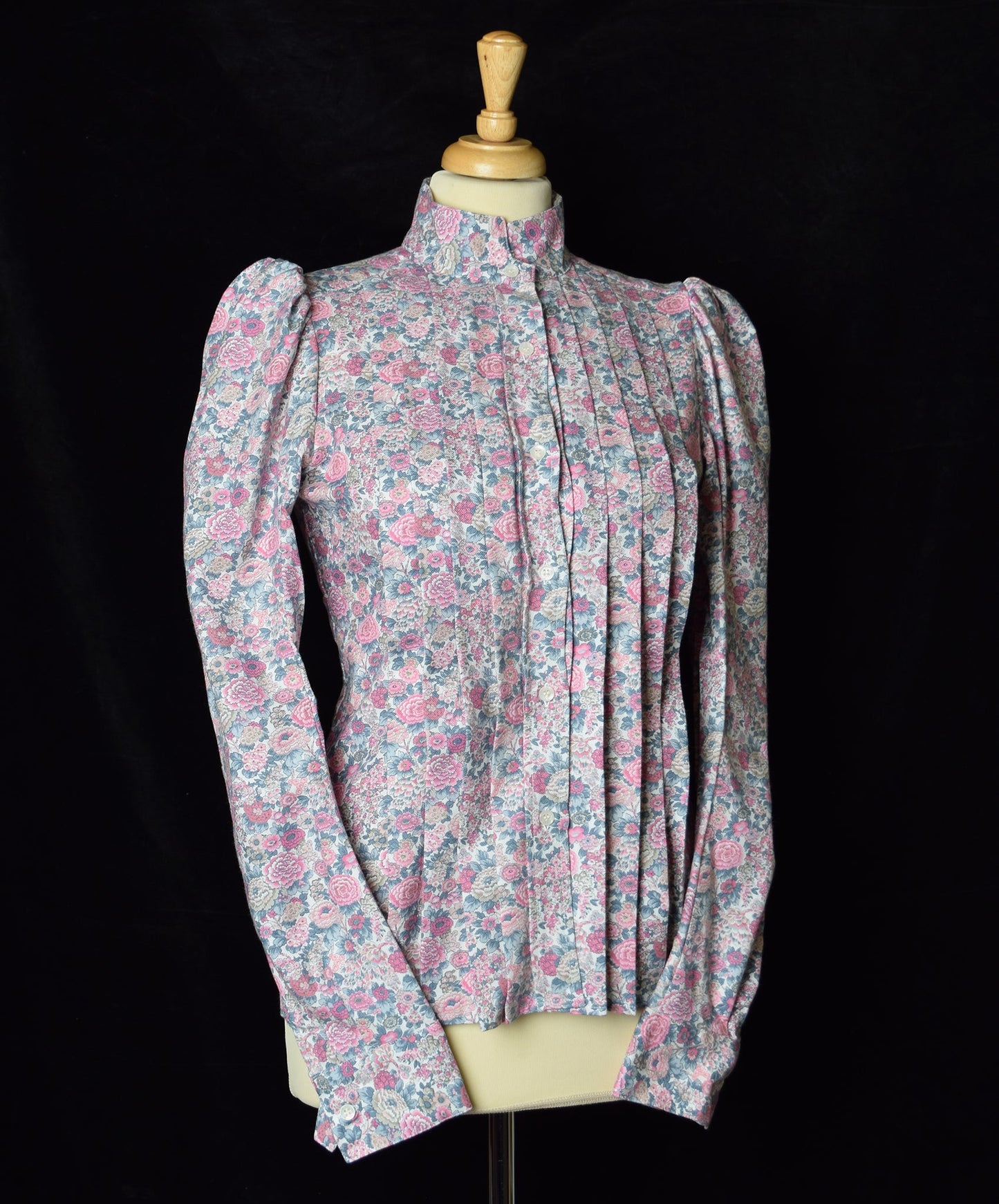 Liberty Print Fabric Ladies Victorian Blouse (BL002)