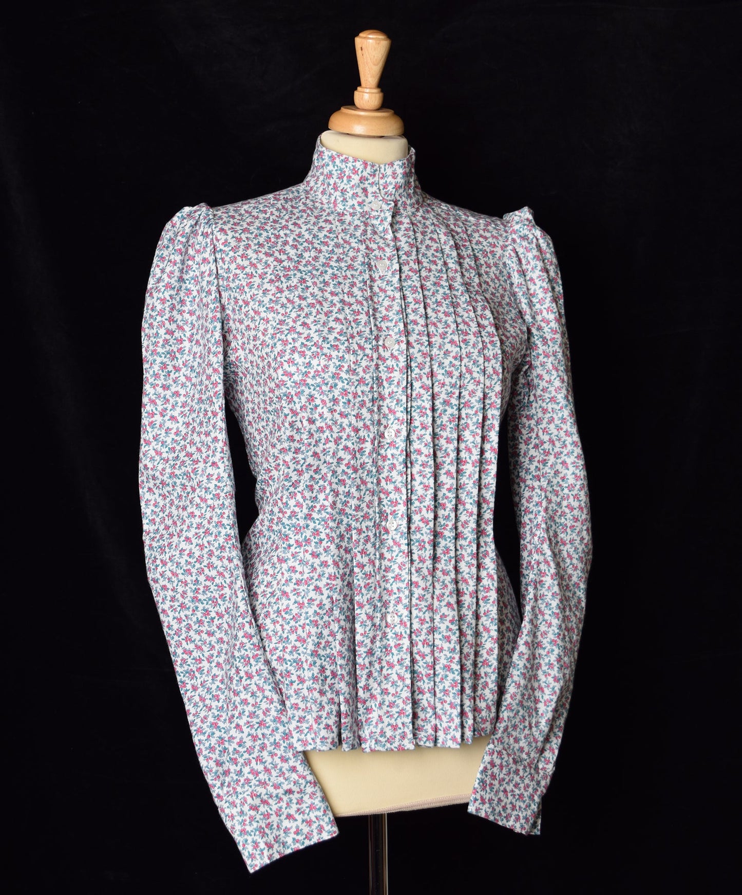 Liberty Print Fabric Ladies Victorian Blouse (BL002)